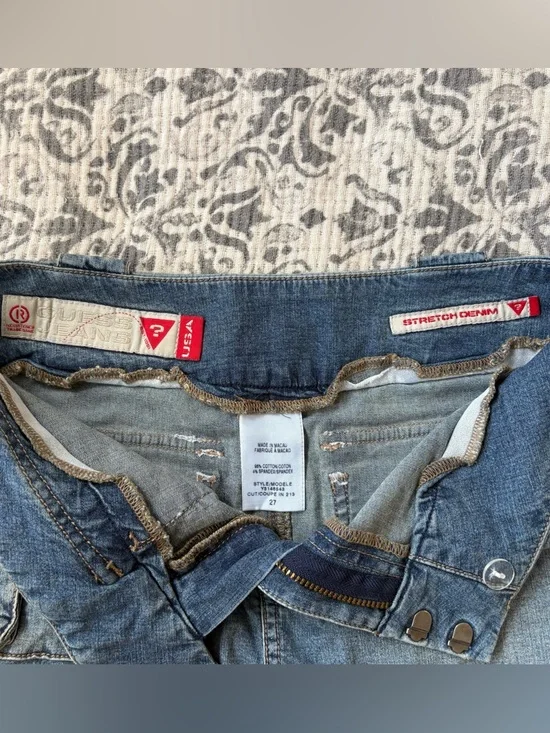 Guess y2k denim cargo mini skirt - Picture 3 of 4